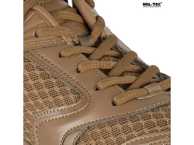 Кроссовки тренировочные MIL-TEC Bundeswehr Sport Shoes Coyote - Фото 11