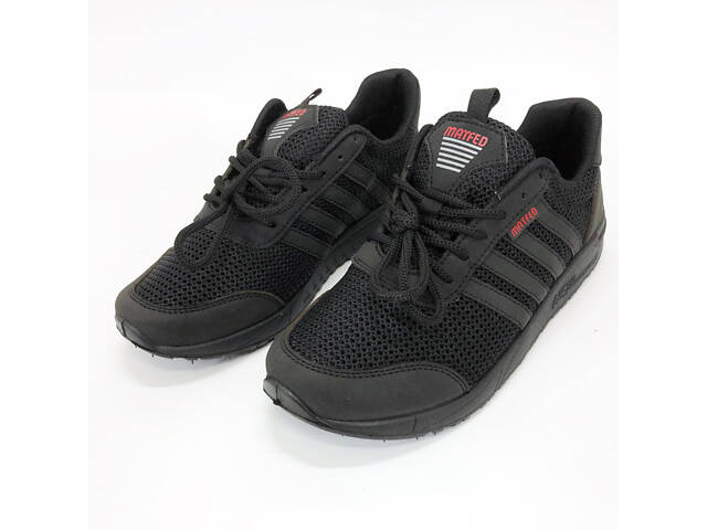 Літні кросівки. Розмір 44. Колір: чорний - Фото 1