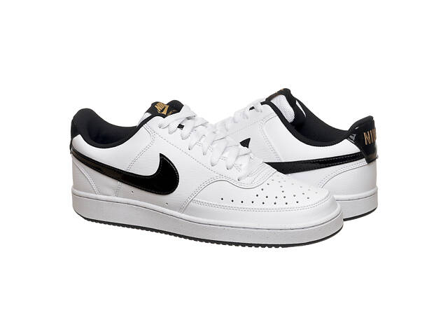 Кросівки чоловічі Nike Court Vision Low Men's Shoes (DV1899-100) 42.5 Чорно-білі - Фото 1