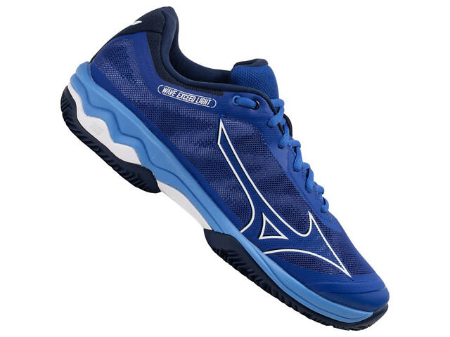 Кросівки Mizuno SHOE WAVE EXCEED LIGHT Clay синій 41 UK 7.5 61GC2220-26 41 - Фото 2