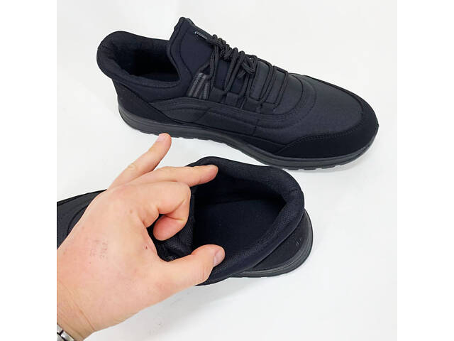 Кросівки утеплені 43р 28см, Зручні якісні зимові кросівки - Фото 2