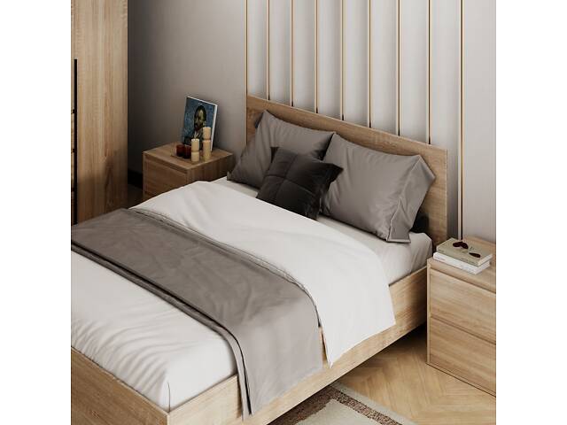 Ліжко Art in Head 160x200 Light 1632*401*2032 Дуб сонома світлий (LT04130000000) - Фото 5