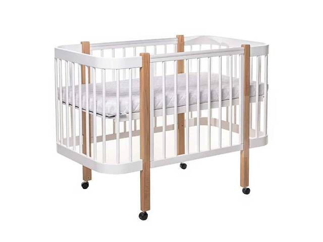 Ліжко БУК 'Світанок' колір біло-натуральний, без шухляди DS-9011 (1) - Фото 1