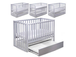 Ліжко БУК 'Чарівне' колір - сірий, з шухлядою DS-402 (1)