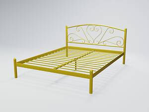 Кровать двухспальная BNB KarissaDesign 120х200 желтый