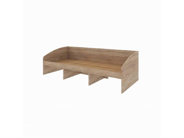 Ліжко односпальне з ящиками Еверест Комфорт 3 193х84х59 см Дуб сонома (DTM-5727) - Фото 6