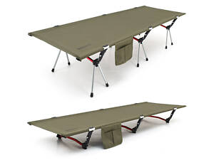 Ліжко складане ультралегке Naturehike NH19JJ006 алюміній (Зелений)