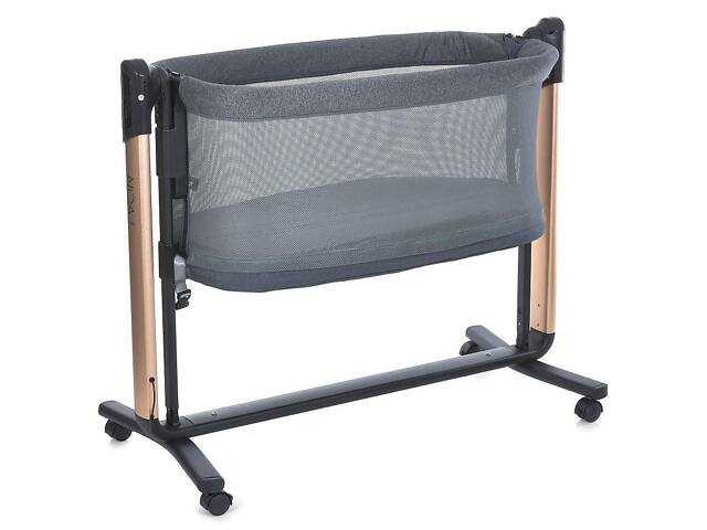 Ліжечко-манеж EL CAMINO NOA ME 1125-G Dark Gray - Фото 1