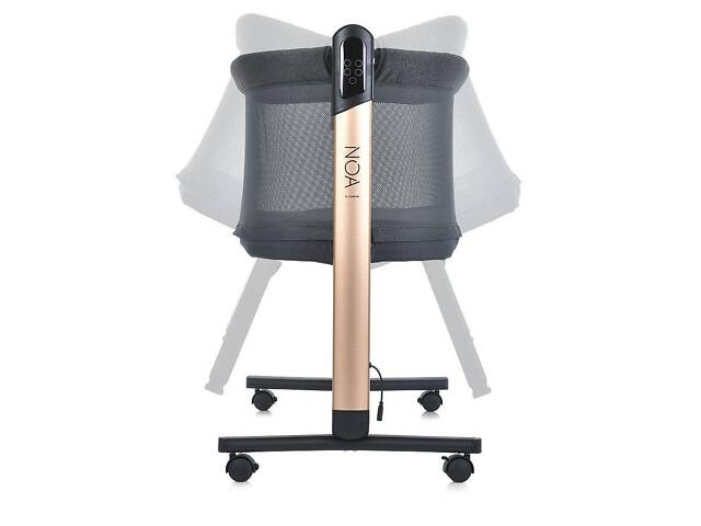 Ліжечко-манеж EL CAMINO NOA ME 1125-G Dark Gray - Фото 3