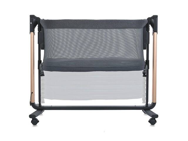 Ліжечко-манеж EL CAMINO NOA ME 1125-G Dark Gray - Фото 4