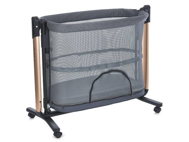 Ліжечко-манеж EL CAMINO NOA ME 1125-G Dark Gray - Фото 5