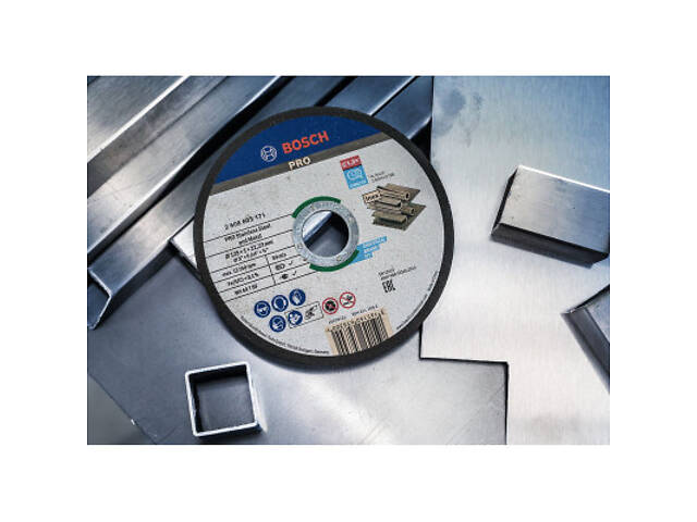 Коло відрізне Bosch Professional Stand по металу, 125х1.0х22.2мм, 10шт (2.608.603.255) - Фото 3