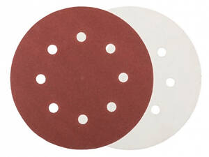 Круг шлифовальный на липучке Mastertool 180мм x Р320 x 8 отверстий (5шт) (08-1832-H)