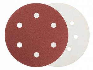 Круг шлифовальный на липучке Mastertool 225мм x Р240 x 6 отверстий (5шт) (08-2024-H)