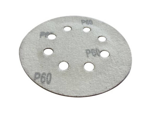 Коло зачисне Зеніт 125 мм з отворами під пиловидалення (10 шт.) Р60 (12500060) - Фото 3