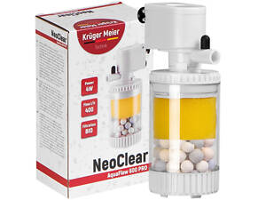 Kruger Meier Внутрішній фільтр Kruger Meier NeoClear 600 з біофільтрацією для акваріумів 20-40 літрів.