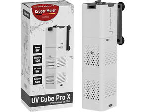 Kruger Meier Внутрішній фільтр Kruger Meier UV Cube Pro X з УФ-стерилізацією, аерацією для акваріумів до 250 л