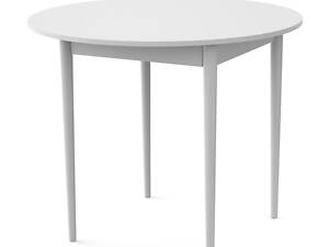 Круглий стіл Неман ДЕРІЛ Білий/Білий