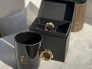 Кружка чашка кольцо перстень для кофе и чая