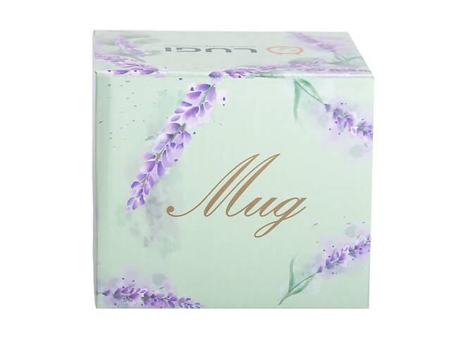 Кружка порцелянова з малюнком 400 (мл) для чая та кави RX-N240472BL - Фото 6