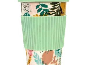 Кружка Keramia Flower story 21-279-123 440 мл салатовая