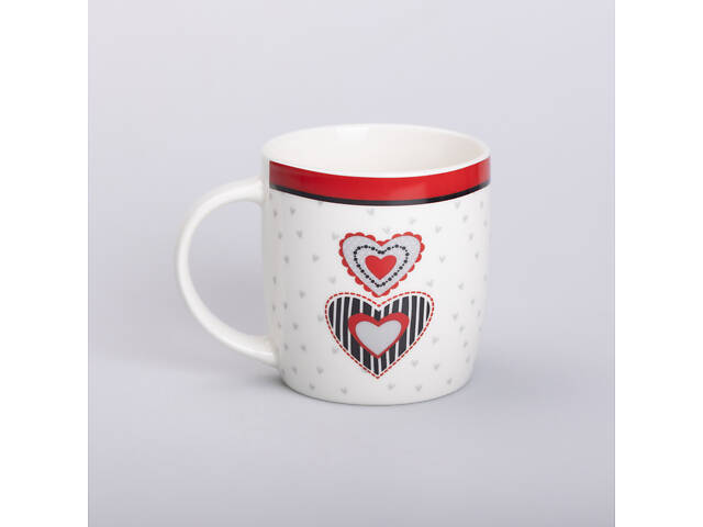 Чашка керамічна 400 (мл) для чаю та кави - Фото 1