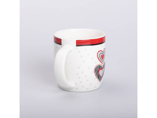 Чашка керамічна 400 (мл) для чаю та кави - Фото 2