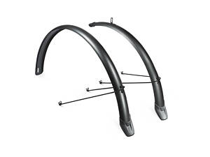 Крила Eurofender Duo 27.5' / 65 мм чорний-матовий (ros050)
