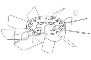 Крыльчатка вентилятора для моделей: BMW (3-Series, 3-Series,3-Series,3-Series,5-Series,5-Series,7-Series)