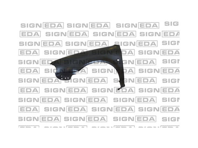 Крыло переднее левое на Octavia - Фото 2