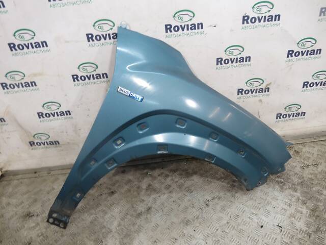 Крыло переднее правое (SU8 - CERAMIC BLUE METALLIC) Hyundai KONA ELECTRIC 2017-2023 (Хюндай Кона Електрик), БУ-302538 - Фото 1