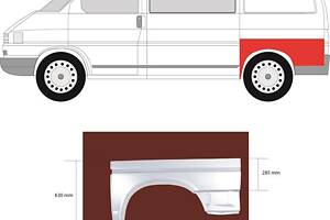 Крыло заднее VW TRANSPORTER T4 (70E, 70L 1990-2004 г.