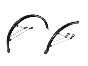 Крылья FEITECH SY-955 26' пластик на перо рамы 55мм, черный (MUD-485)