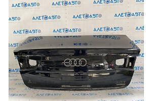 Крышка багажника Audi A6 C7 12-18 черный LY9B, царапины, тычка