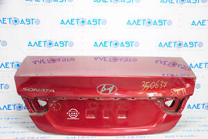 Крышка багажника Hyundai Sonata 11-15 красный TR, тычки