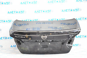 Кришка багажника Nissan Altima 16-18 рест, чорний KH3, прим'ятий