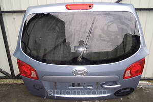 Кришка багажника зі склом Hyundai Santa Fe II 2006-2009г.в. бірюза