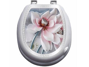 Кришка для унітазу з малюнком VEZZER Drawing 2 VZ09 36х40 см