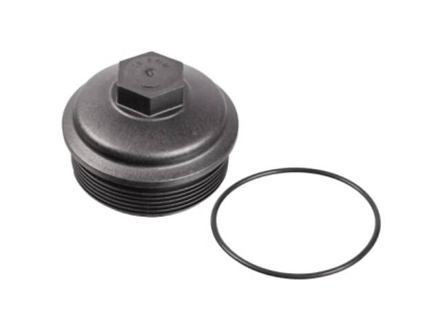 Крышка масляного фильтра с уплотнительным кольцом на A3, A4, A5, Altea, Arosa, Beetle, Bora, Cordoba, Eos , Fabia, Go... - Фото 1