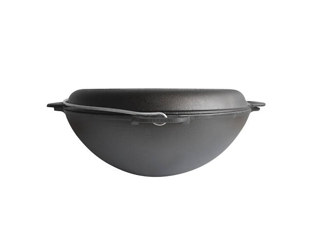 Крышка-сковорода чугунная Ø 280 мм - Фото 3