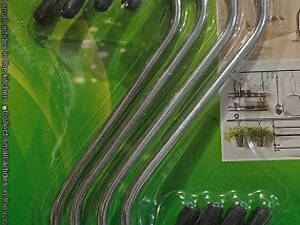 Крючки для кухни металлические S набор 4шт.ZT-3064 большие