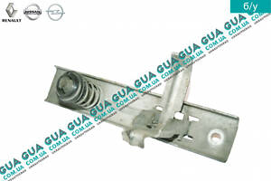 Крючок капота 7700352475 Nissan / НИССАН INTERSTAR 1998-2010 / ИНТЭРСТАР 98-10, Opel / ОПЕЛЬ MOVANO 1998-2003 / МОВАНО