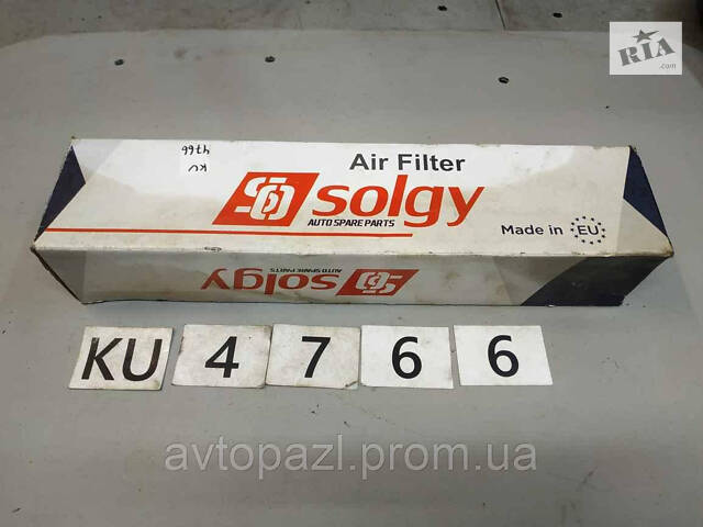 KU4766 103037 фільтр повітряний Solgy logan 04- Clio 05- Sandero 07- 40-01-01