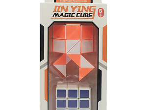 Кубик зі змійкою T1110 в коробці Помаранчевий