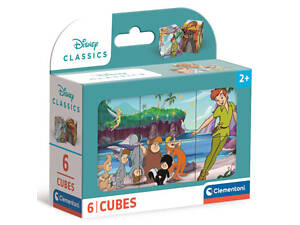 Кубики Clementoni пазл Disney Classic, 6 елементів (40657)