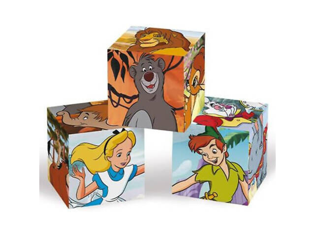 Кубики Clementoni пазл Disney Classic, 6 елементів (40657) - Фото 2