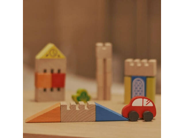 Кубики Ігротеко Будівельні блоки Місто 18 елементів (900538) - Фото 2