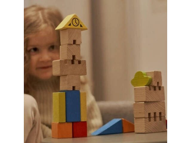 Кубики Ігротеко Будівельні блоки Місто 18 елементів (900538) - Фото 6