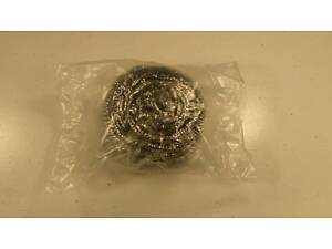 Кухонная губка скребок металлическая 'польский'арт14гр (1 пач)