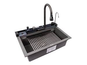 Кухонная мойка гранитная VALESO IRENA 6846 серый муссон